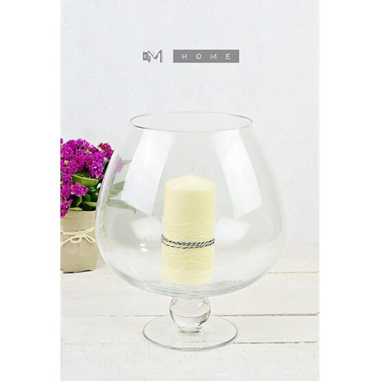 139-handmade-clear-glass-footed-glass-hurricane-pillar-tealight-candle-holder-wedding-centerpiece-1