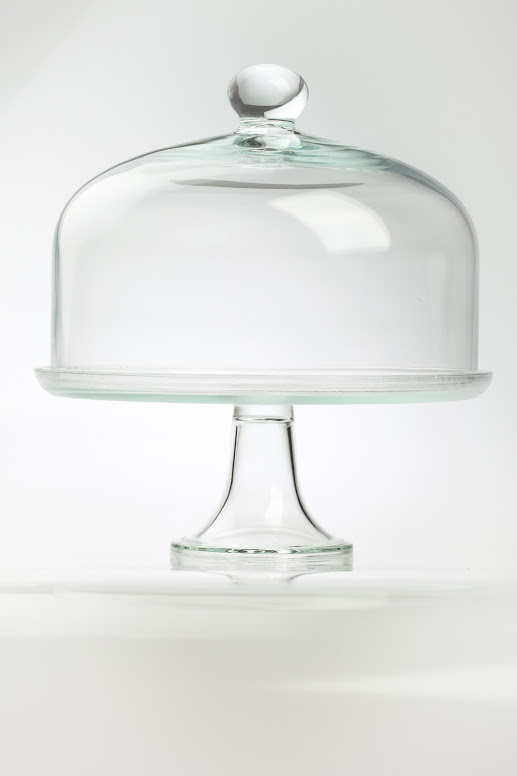 large-display-clear-glass-cake-stand-with-glass-design-dome-cover-lid-35-cm