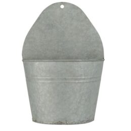 Medium Round Metal Pot for Flowers and Herbs by Ib Laursen 