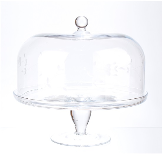 display-cake-stand-with-glass-dome-cover-with-floral-pattern-tall-28-cm-x-29-cm